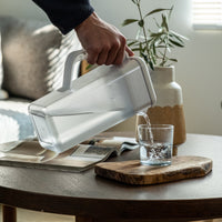 Always Fresh Pitcher in use on a kitchen counter