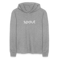 Unisex Long Sleeve Hoodie Shirt - heather grey
