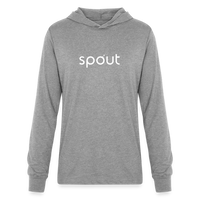 Unisex Long Sleeve Hoodie Shirt - heather grey
