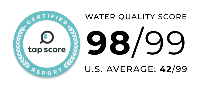 Spout has a 98/99 water quality score compared to U.S. average of 42/99